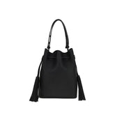 Valentino Garavani Black Leather Shoulder Bag